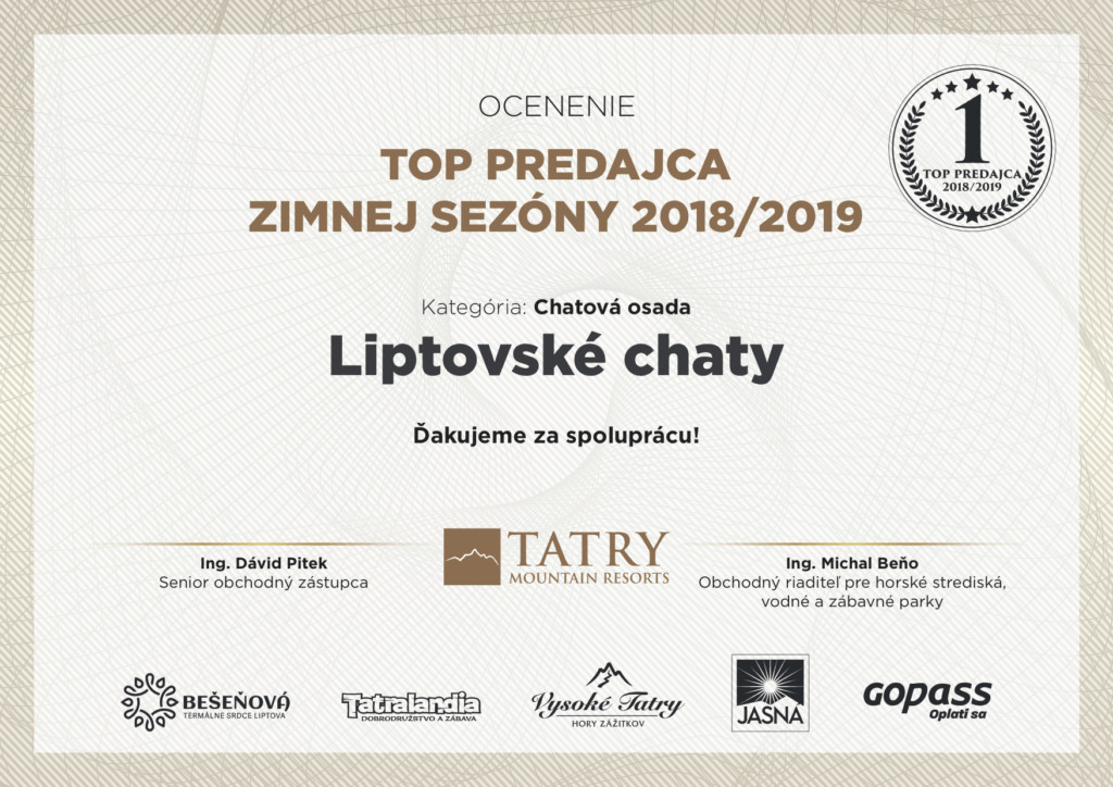 ocenenie liptovske chaty